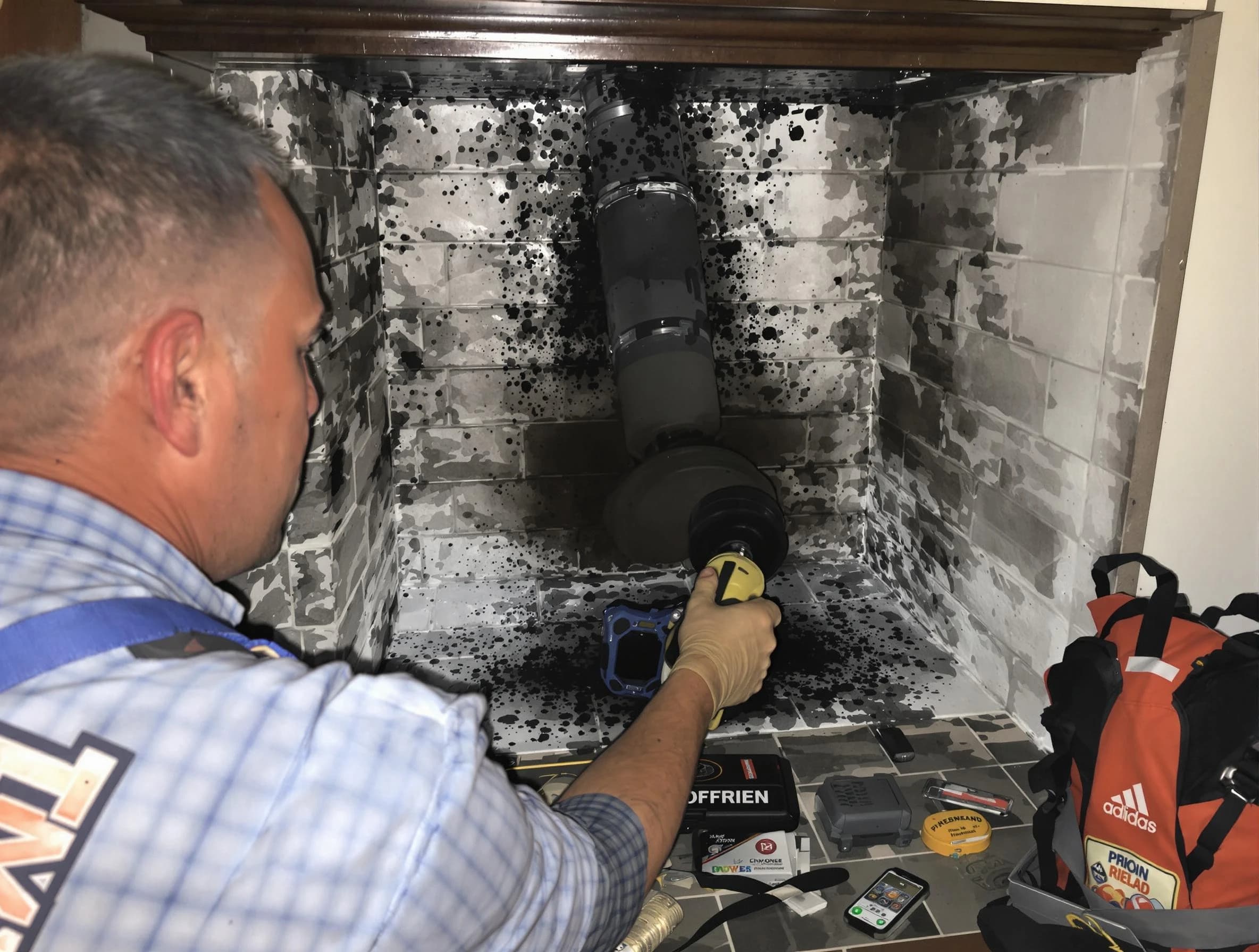 Creosote removal service by Leeds Chimney Sweep in Leeds, AL