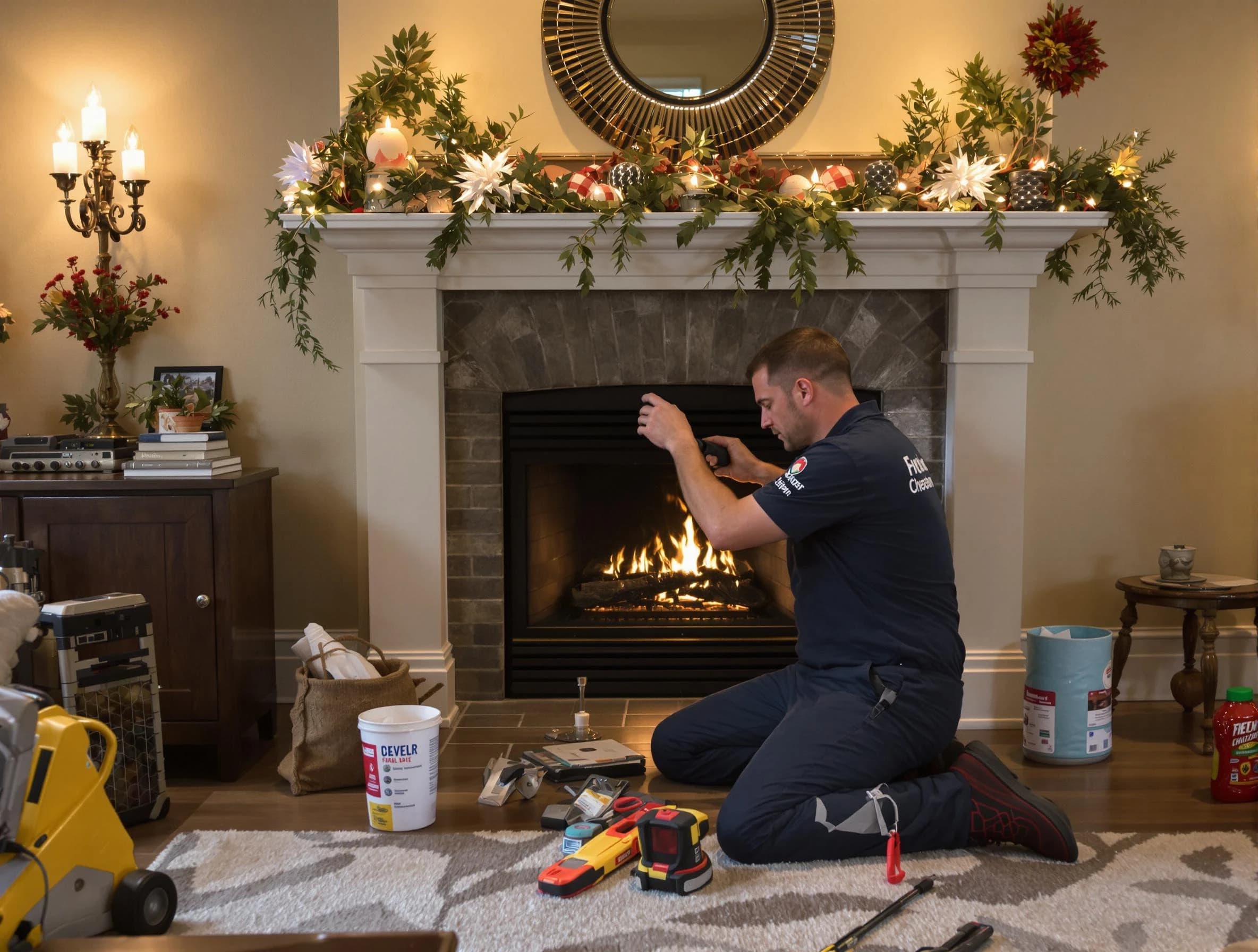 Leeds Chimney Sweep offering fireplace maintenance services in Leeds, AL
